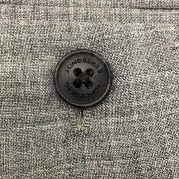 J.Lindeberg grey dress golf pants sz 32 - Picture 8 of 11